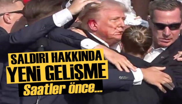 Suikast girişimi öncesinde bölgede İHA uçurmuş…